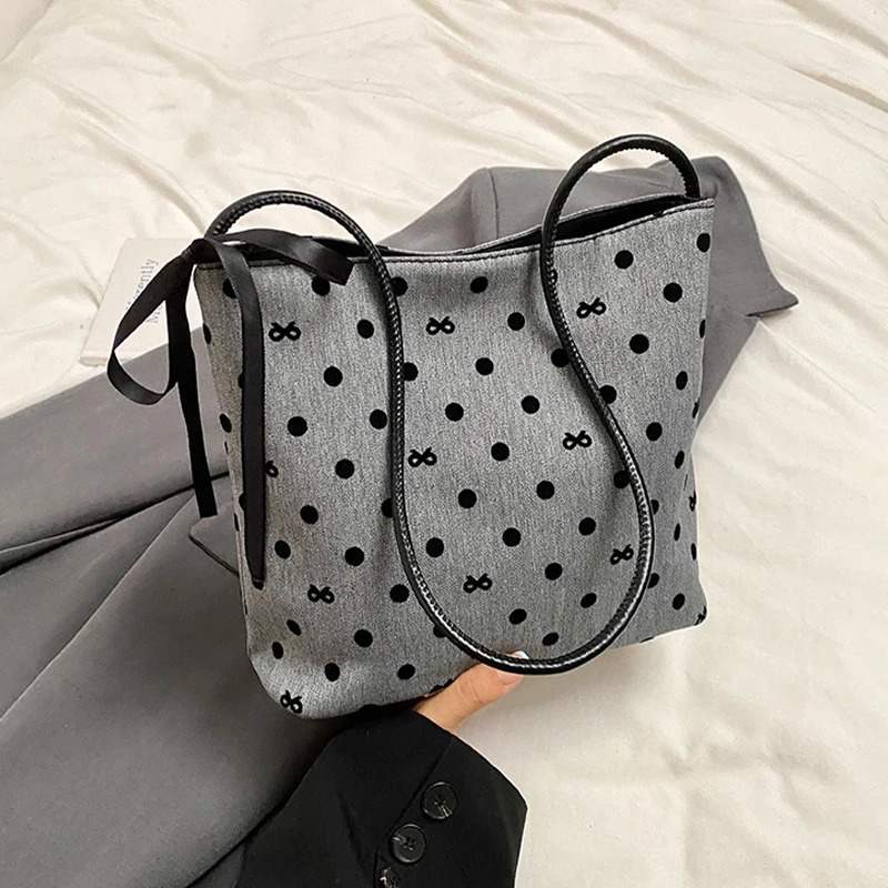 Simple And Fashionable Vintage Retro Casual Printed Bake Shop Bags 250106