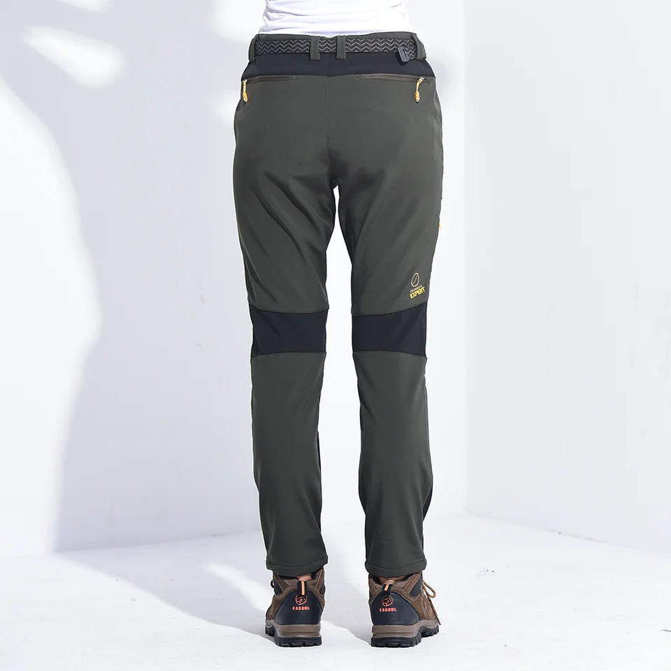 Thick Warm Fleece Winter Pants for Women Waterproof Hiking Trekking Camping Skiing Soft Shell Windproof Trousers 250108