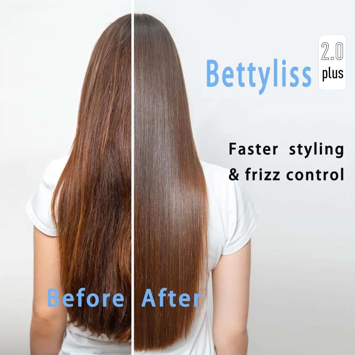Steam Flat Iron Professional Straightening Irons Salon for Smooth 2 in 1 Hair Straightener and Curler