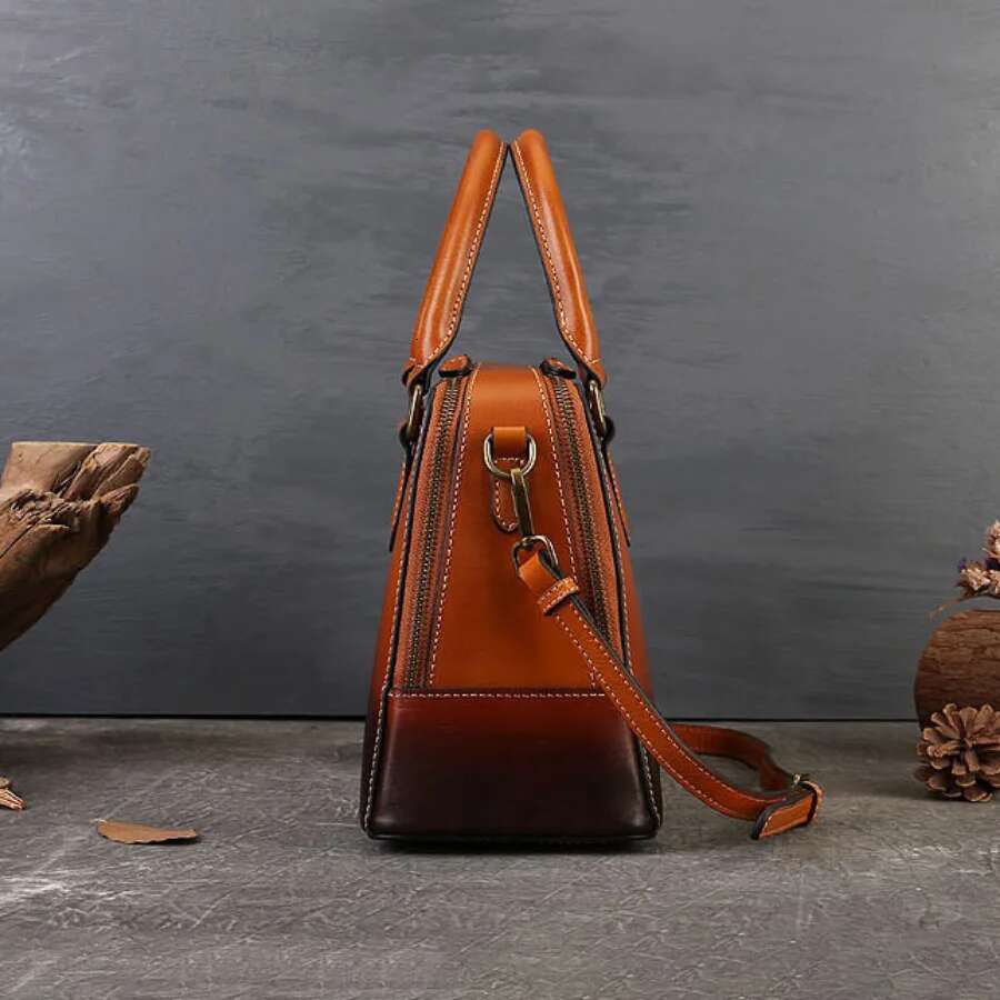 Fashion Genuine Leather Handbags Casual Women Girl Real Cowhide Tote Designer Female Shoulder Bag Crossbody Bags