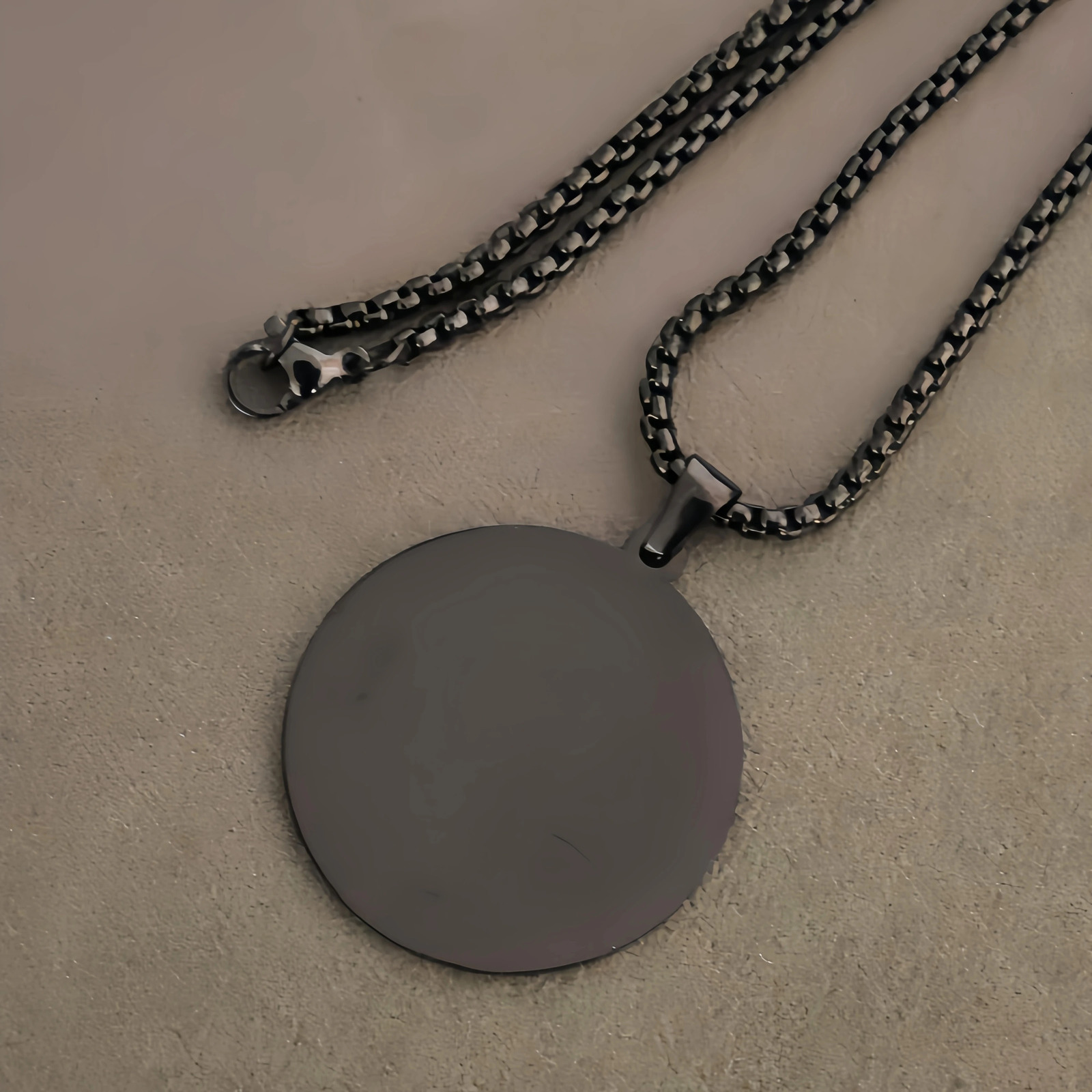 10pcs Punk Stainless Steel Cuban Necklaces For Men Women Black Gold Color Link Chain Chokers Solid Metal Jewelry 250109