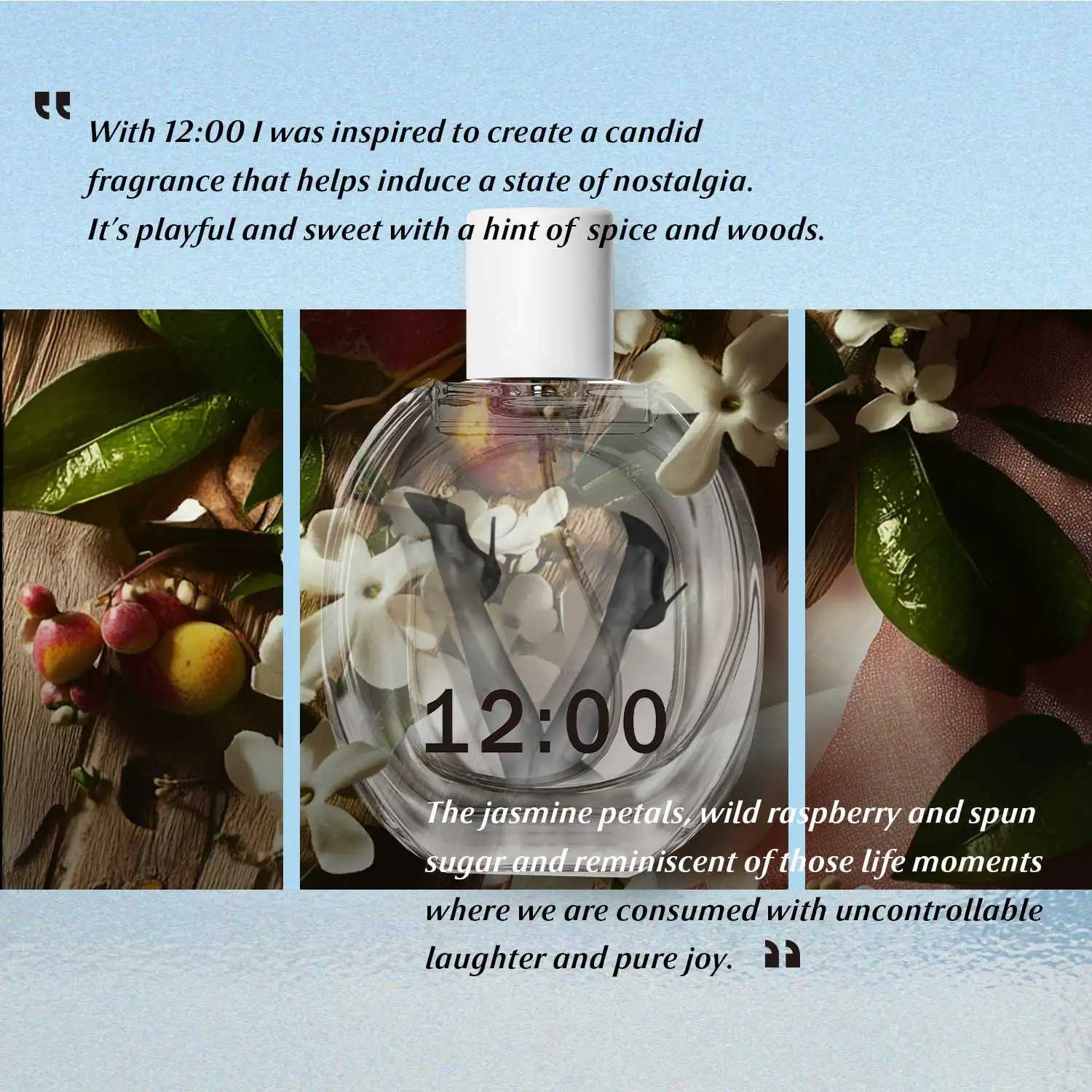 12 00 EAU DE PARFUM pheromone perfume womens warm sweet irresistible perfume girl Candy Woody perfume 50ML W250110