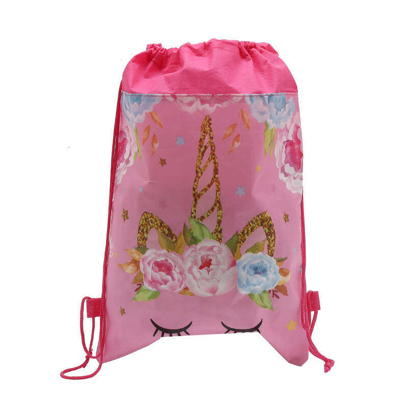 Children's swimming storage bag backpack unicorn harness pocket