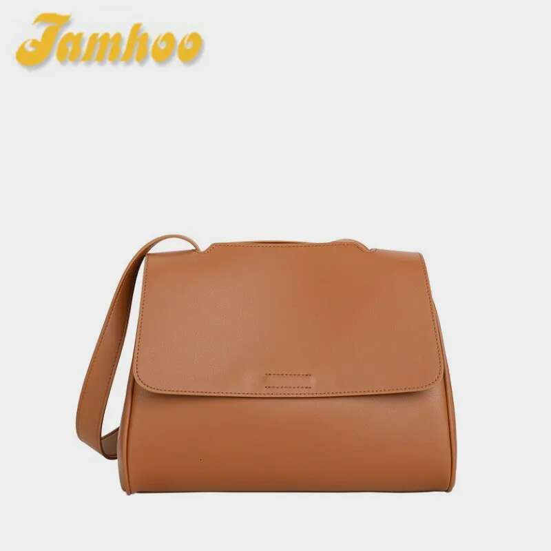 Jamhoo France Niche Design Handbag High Capacity Crossbody Shoulder Bags For Women Solid Color Shopper Bag