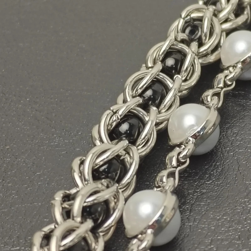 Retro Steel Clamp Beads Punk Pants Chain Ones Waist Accessories Fashion Men And Women Key Chain Wholesaler 250107
