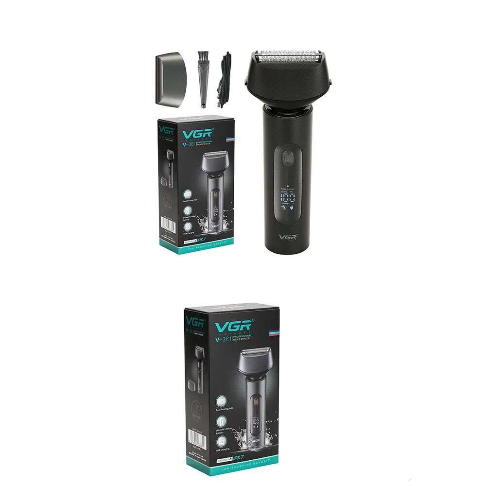 for Men, Professional Shaving and Precision Long Hair Trimmer, Wet Dry Electric Shaver