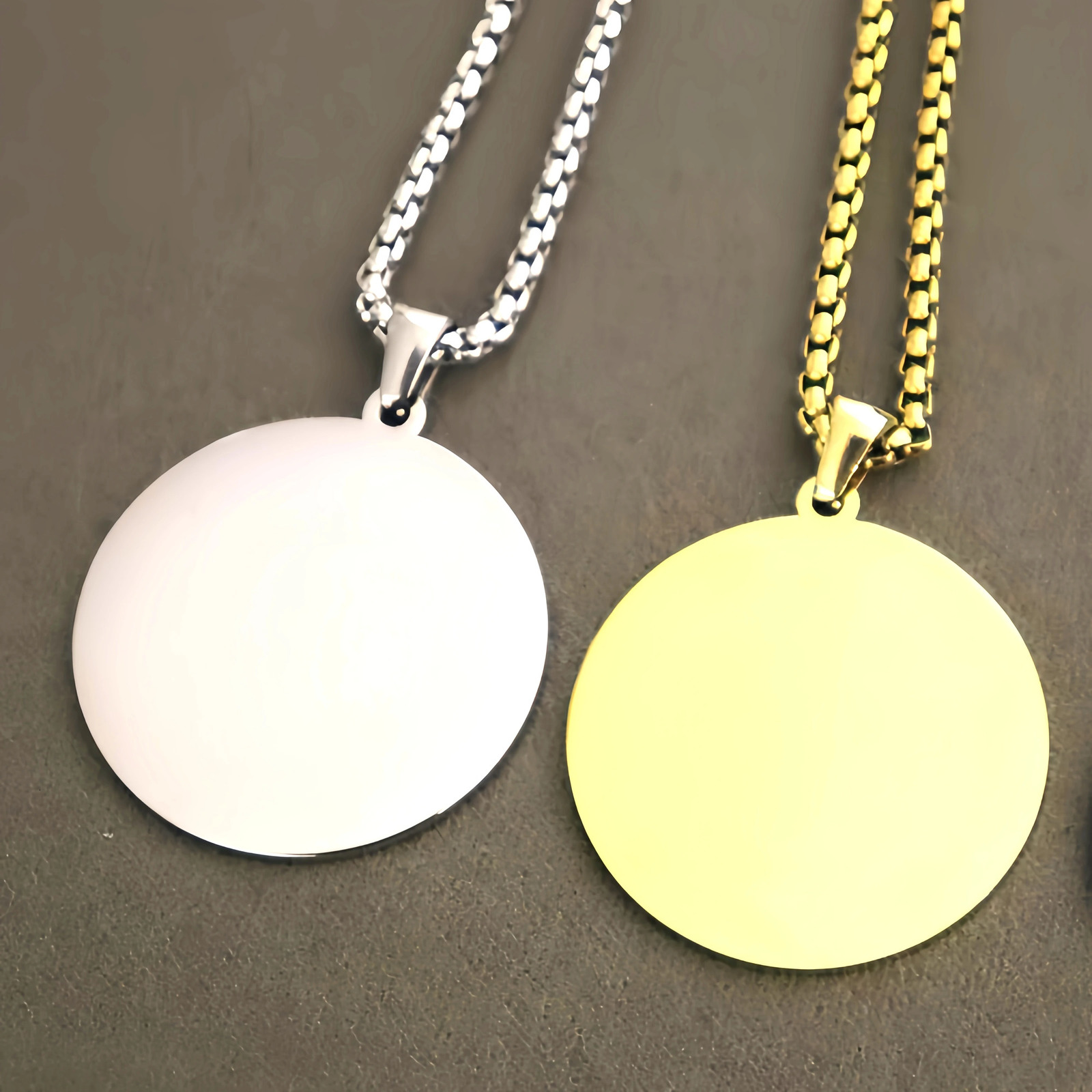 10pcs Punk Stainless Steel Cuban Necklaces For Men Women Black Gold Color Link Chain Chokers Solid Metal Jewelry 250109