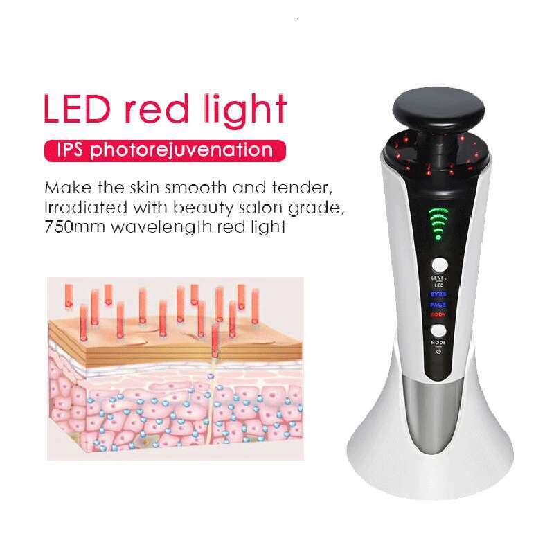 2024 Facial Massager Beauty Device Red Light Heating Therapy Skin Rejuvenation hine Wrinkle Removal Anti Aging for Face Body