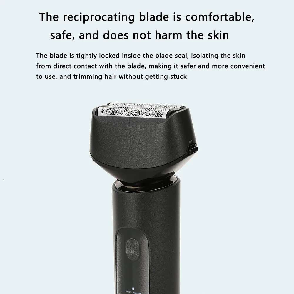for Men, Professional Shaving and Precision Long Hair Trimmer, Wet Dry Electric Shaver