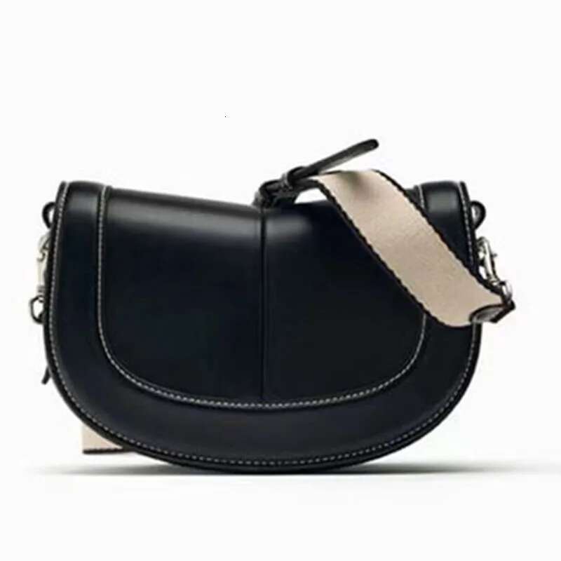 New PU Leather Design Women Saddle High Quality Fashion Crossbody Shoulder Bag