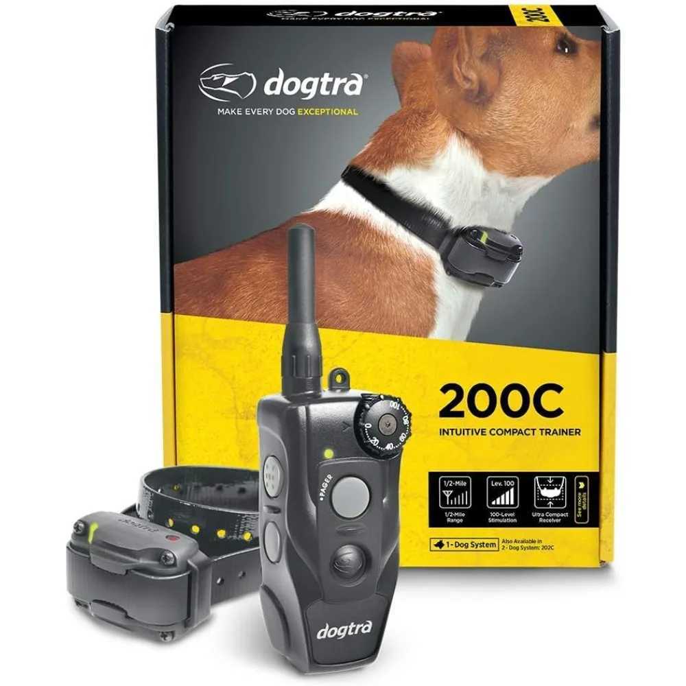 200C Waterproof -Mile One-Handed Operation Remote Training Dog E-CollarCan Be Used for One Dog As Small As 10 LbsXJ250109