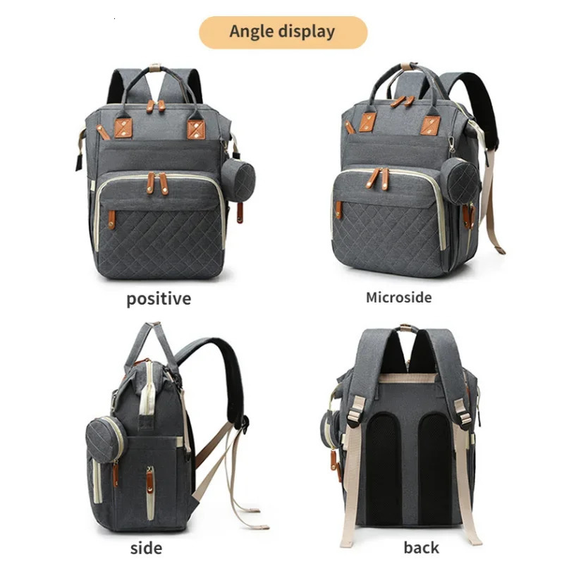 Diaper Bag with Changing Station 3 in 1 Baby Diaper Backpack with Foldable Changing Pad Large Travel Back Pack for Girl Boy 250106