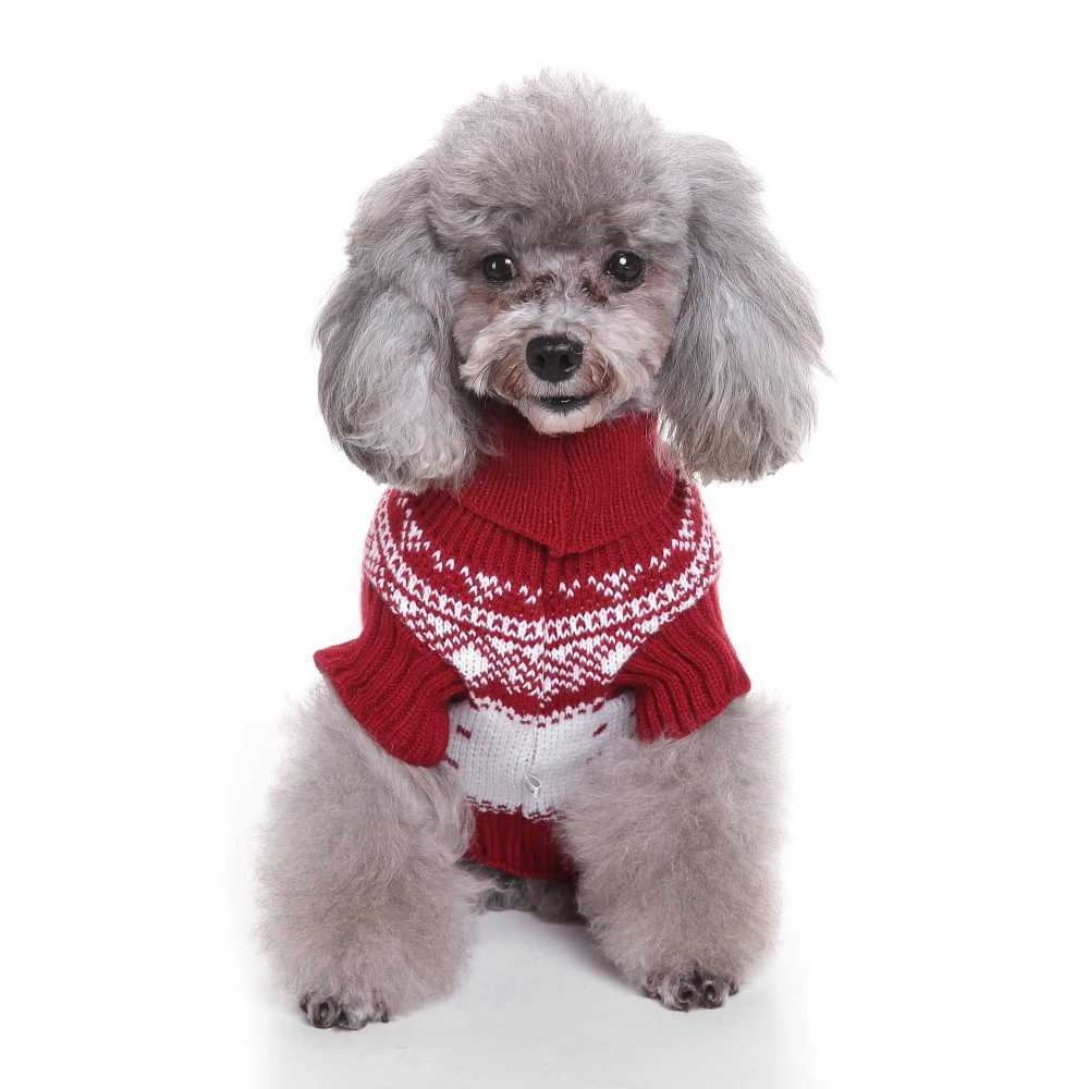 Pet Clothes Dog Sweater Cat Costume For Small Dogs Christmas Deer Clothing Cat Sweater Dogs Coat Halloween Warm Pet Knitte CoatXJ250109