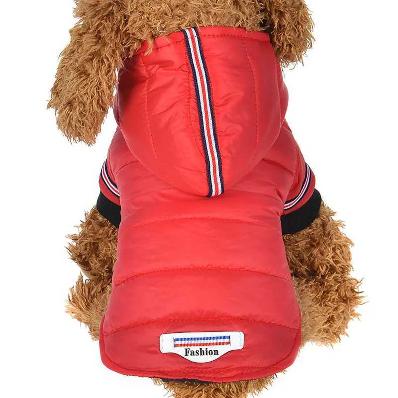 Small Dog Clothes Winter Warm Pet Dogs Coat Jacket Puppy Cat Outdoor Clothing Hoodies For French Bulldog Yorkshire Teddy OutfitXJ250109