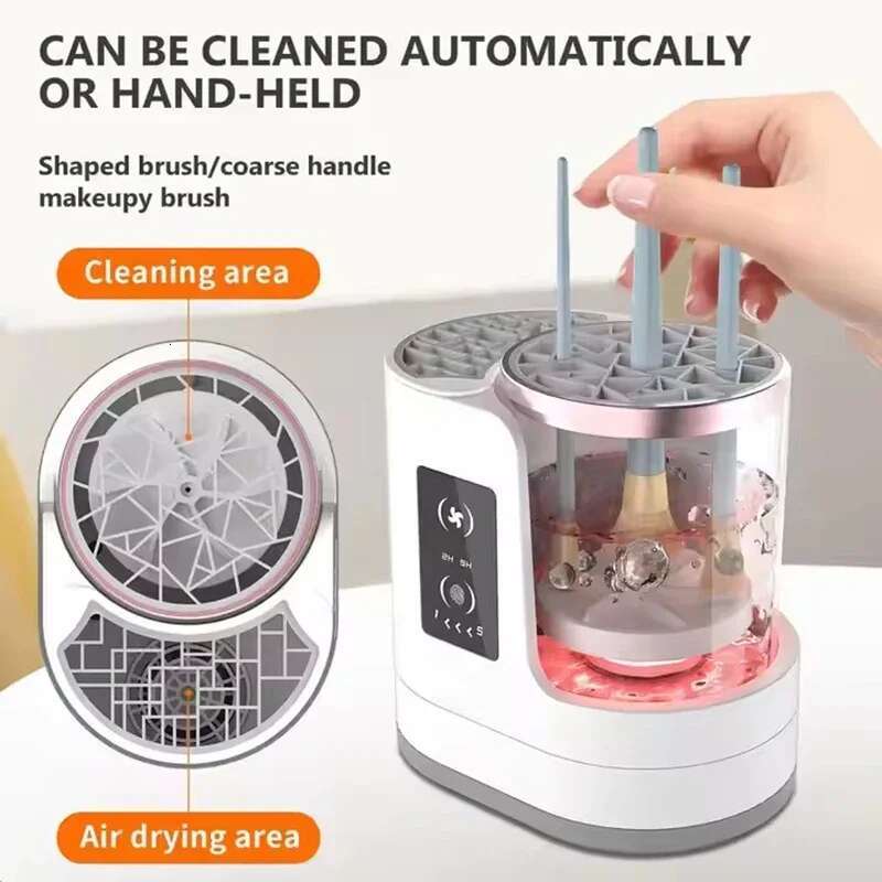 Tools Cleaner Electric Automatic Spinner Makeup Holder Stand Women Lazy Cleaning Brush Washer Quick Dry Tool