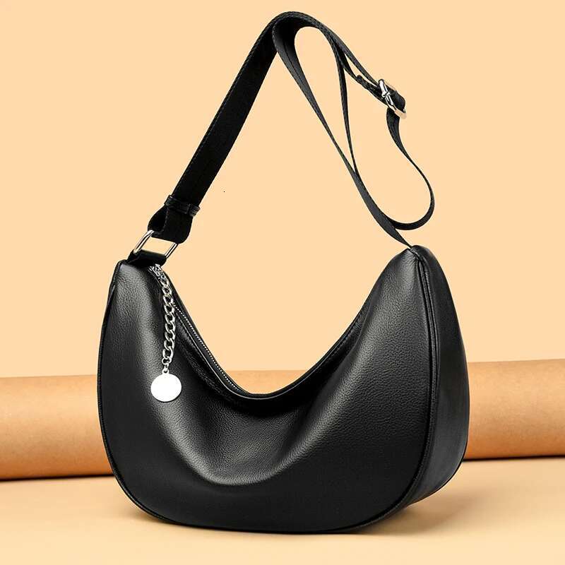 100% Cow Large Capacity Tote Bag Fashion Women Shoulder Crossbody Bags Genuine Leather Female Handbags Sac