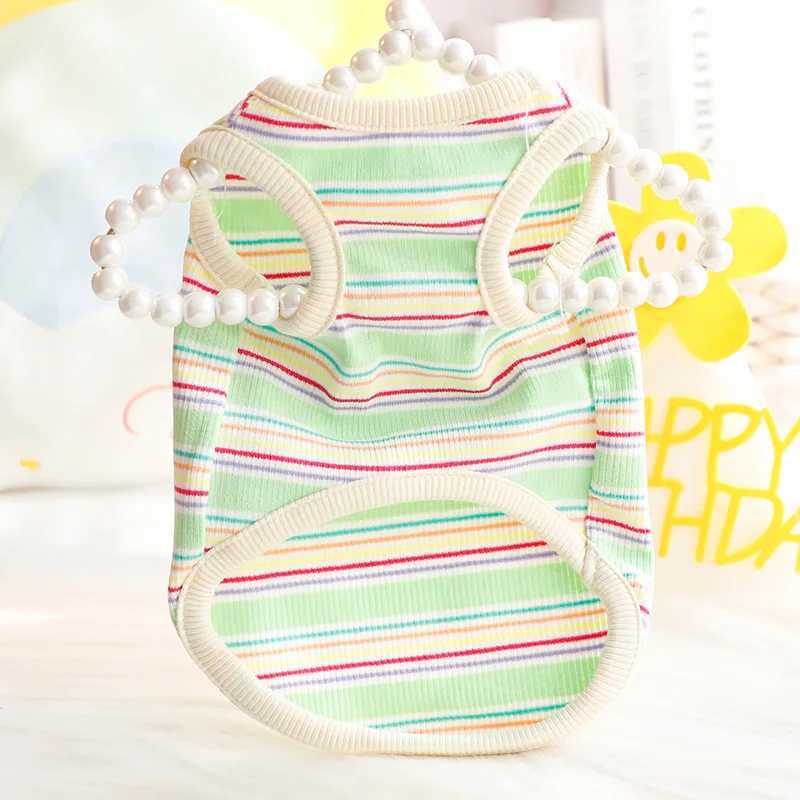 Dog Clothes Spring/Summer Thin Cat Princess Vest Cute Pocket Cotton Soft Miniature Dog Teddy PetXJ250109