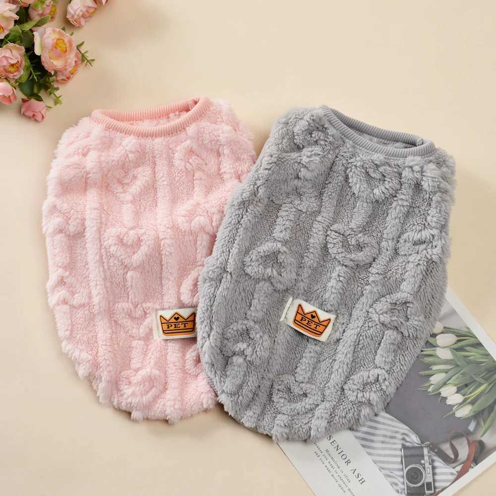 Soft Cozy Cat Clothes Autumn Winter Warm Fleece Sweatshirt for Small Medium Dogs Puppy Kitten Jacket Coat Pet Chihuahua SweaterXJ250109