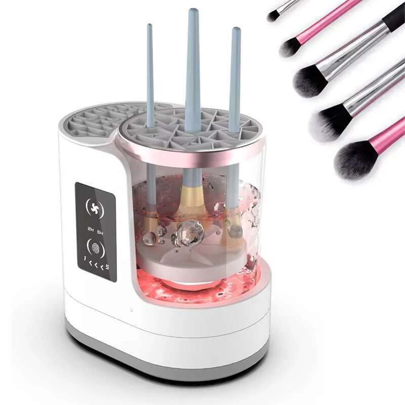 Brush Cleanser Portable 3 In 1 Cosmetic Cleaner Electric Automatic Makeup hine