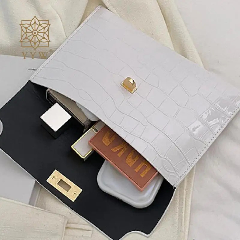 Thin Envelope Clutch Handbag Women Pattern PU Leather Mini Daily Purse Wallet Portable Evening Messenger Bags 250106