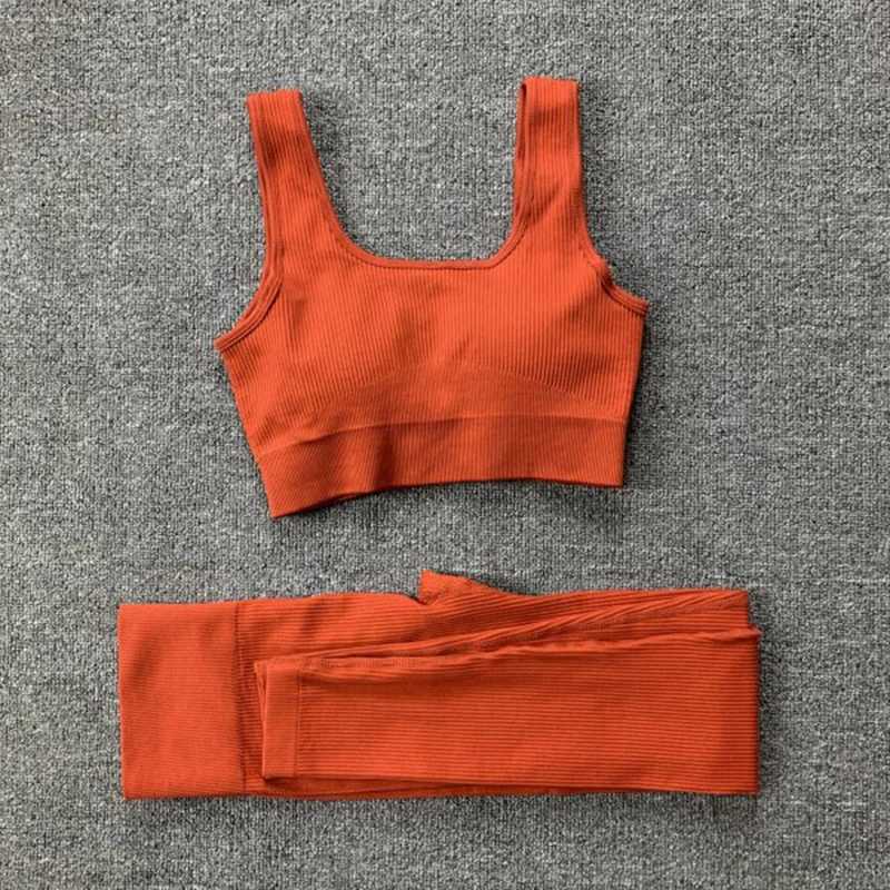 Women Seamless Yoga Set Gym Workout Clothes for Female Push Up Bra High Waist Leggings Sexy Fitness Sportswear Sports SuitsXJ250109