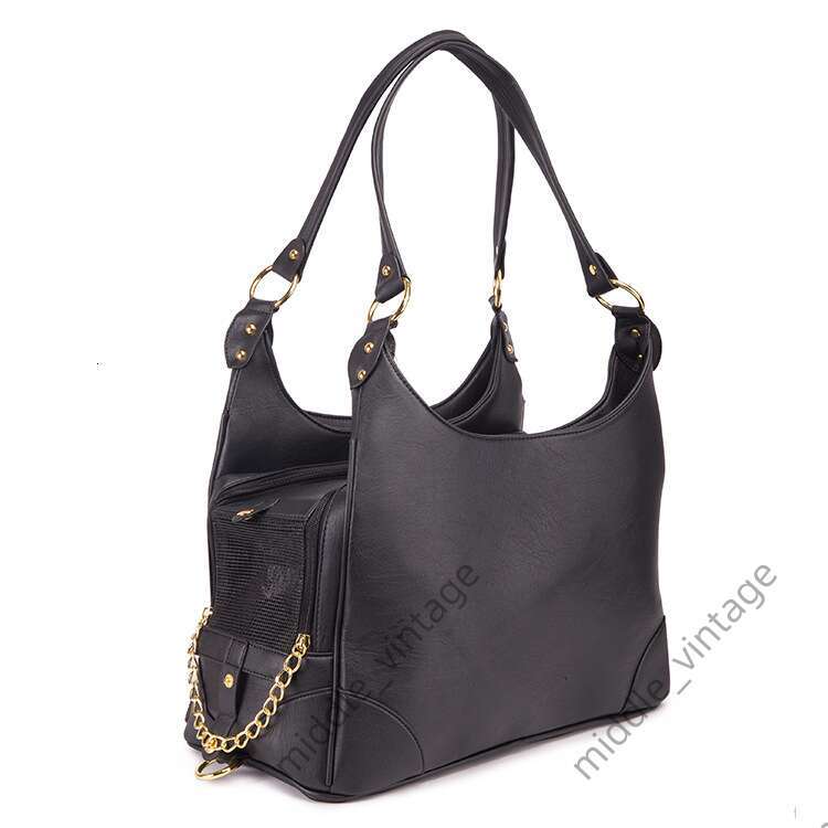 Fashionable Dog Bag Breathable Folding Shoulder Outdoor Portable Cat Bag Pet Bag