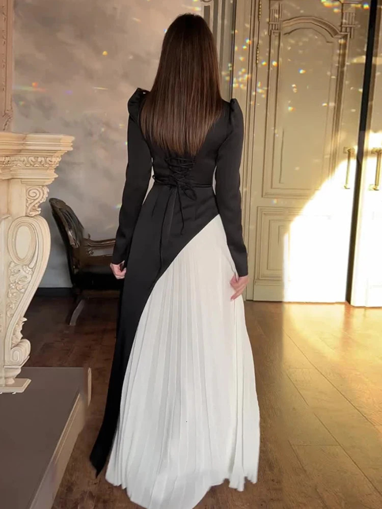 Eid Ramadan Muslim Women Dresses Party Abaya Pleated Long Dress Morocco Kaftan Vestidos Largos Dubai Turkey Robe Jalabiya 250106