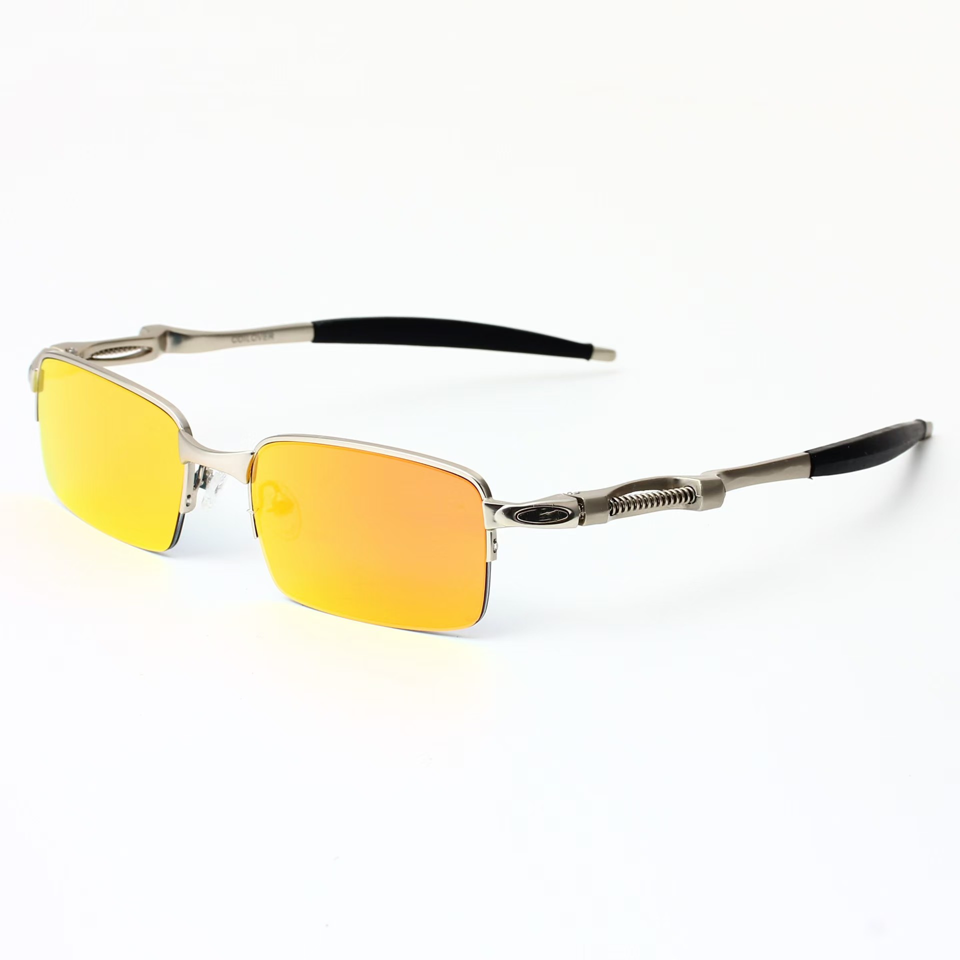 Trendy new outdoor sports cycling glasses frame retro anti myopia glasses for men and women half frame sunglasses