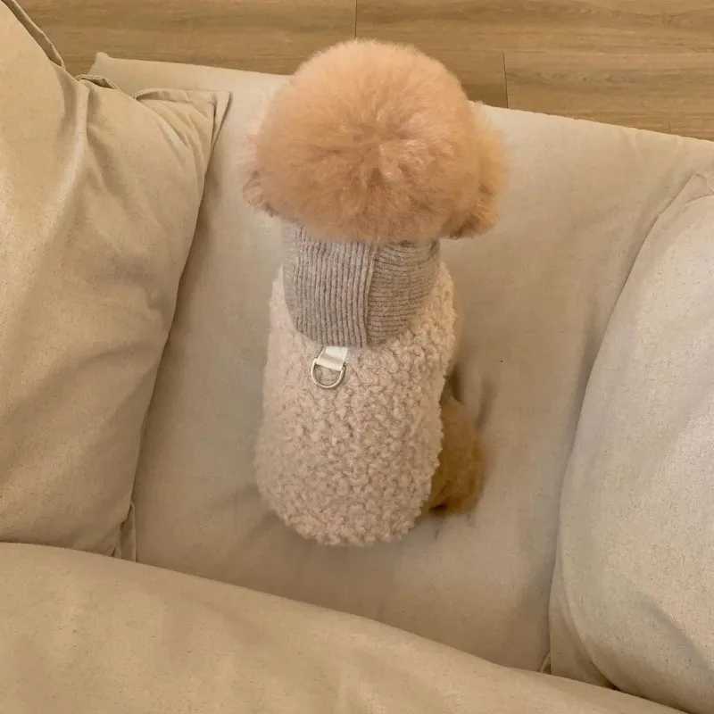Winter Dog Coat Puppy Warm Clothes Fleece Dog Vest Jacket Chihuahua French Bulldog Bichon Clothing Pet Hoodies Dog Costume 2024XJ250109
