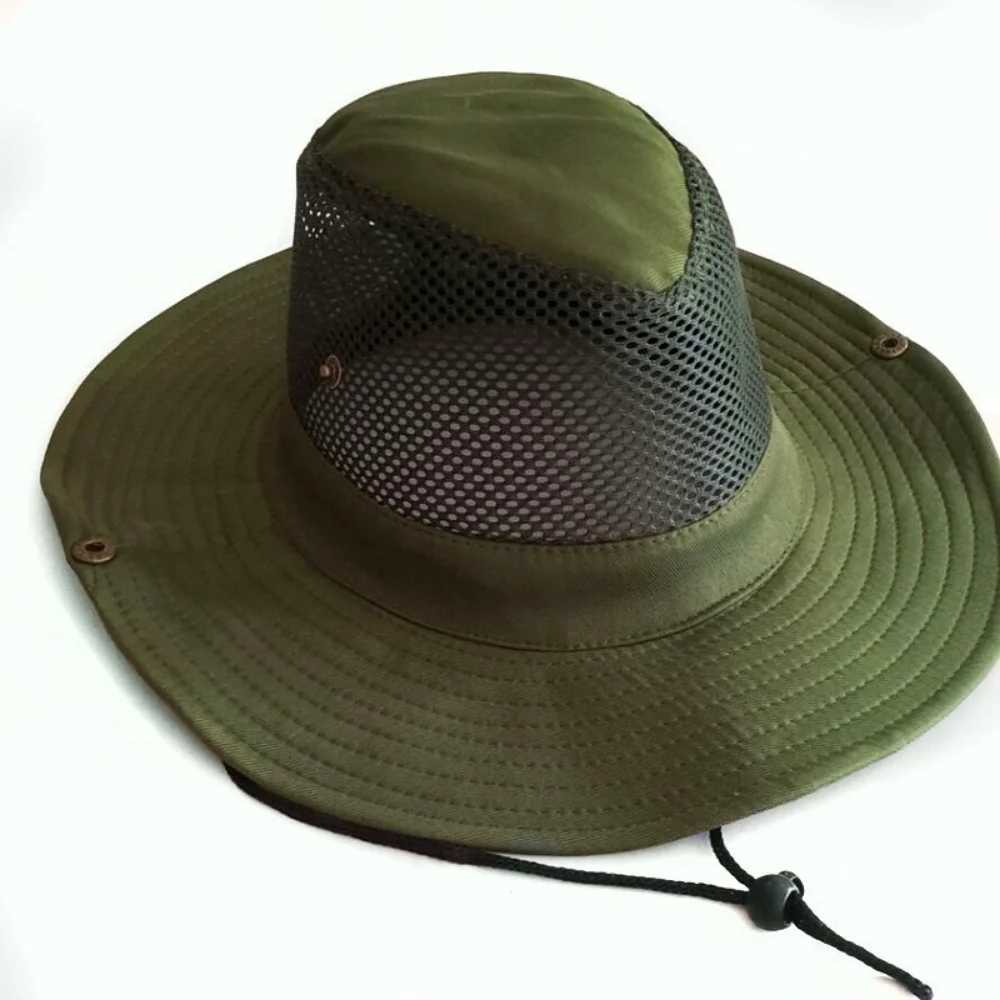 Mens outdoor sun hat knight hat wide grass beach summer and autumn tourism hiker monochrome matte X250109