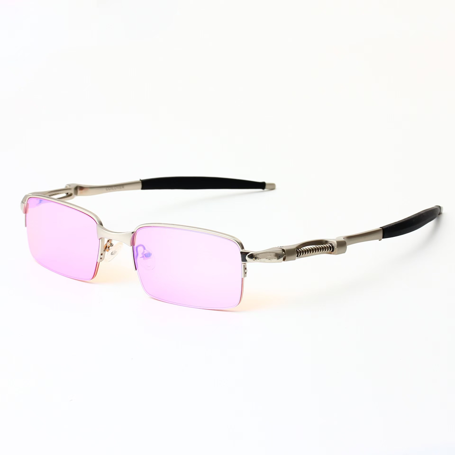 Trendy new outdoor sports cycling glasses frame retro anti myopia glasses for men and women half frame sunglasses