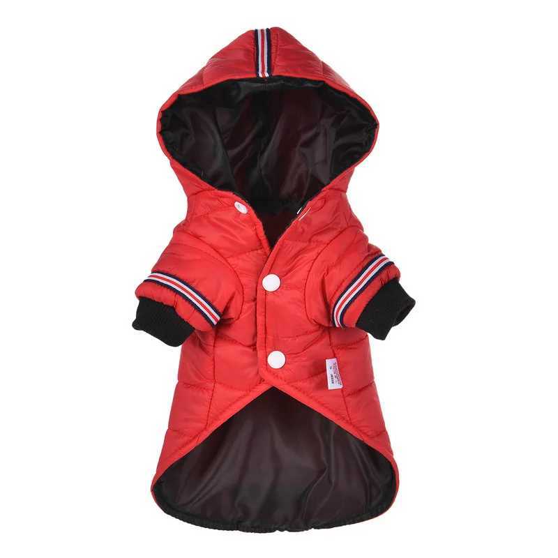 Small Dog Clothes Winter Warm Pet Dogs Coat Jacket Puppy Cat Outdoor Clothing Hoodies For French Bulldog Yorkshire Teddy OutfitXJ250109