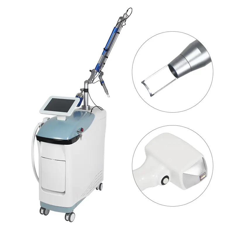 2 In 1 Picosecond Q switch tattoo removal laser 808 hair removal pico laser carbon peeling 808nm diode laser permanent epilator sr skin rejuvenation f