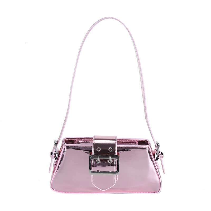 Handheld Spice Girls Spring And Summer 2024 New Niche Design Motorcycle One Shoulder Underarm Bag Girl