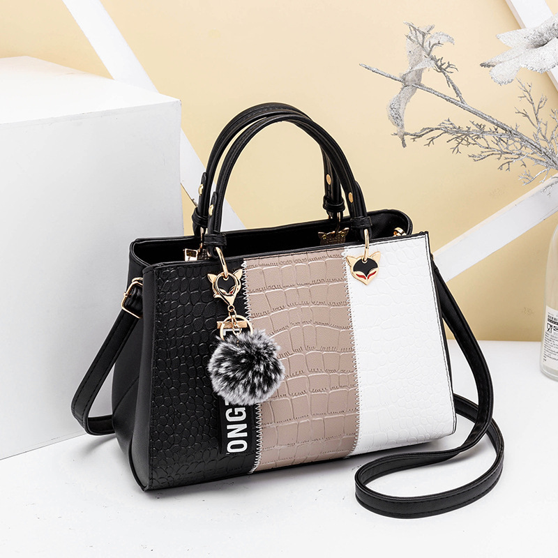 New Designer Bag Atmospheric Shoulder Bag High-quality Stone Patterned Handbag Large Capacity Fashionable Outdoor Casual Crossbody Bag Wallet