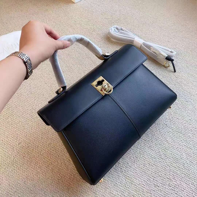 High-Quality Niche CF Stance Wallet Women's Cowhide Fashion Business Versatile Trapezoidal Crossbody Handbag Briefcase