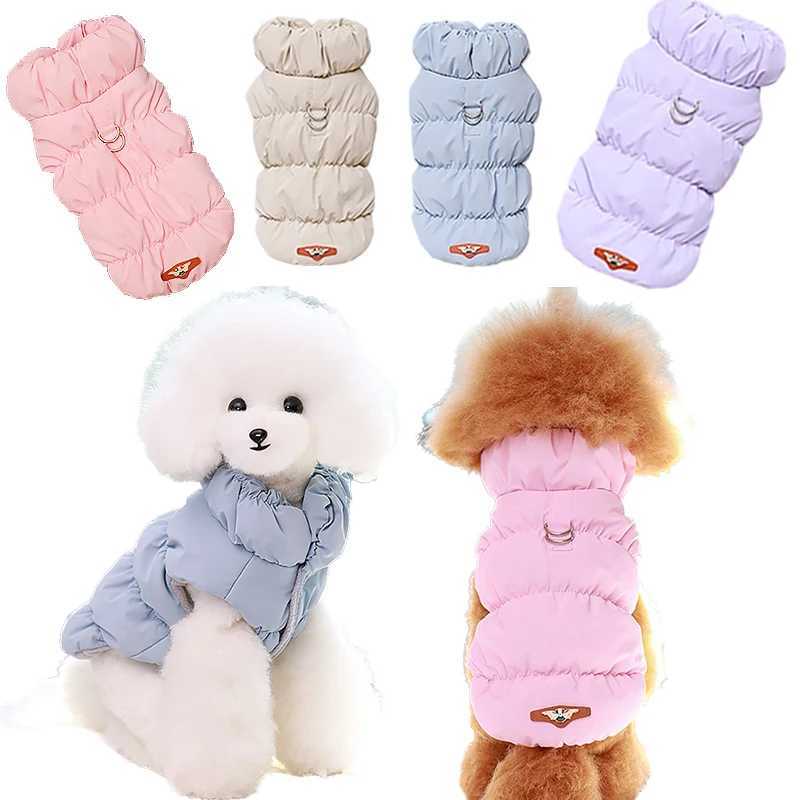 Warm Dog Clothes Vest Soft Cotton Coat Pet Jacket Puppy Chihuahua Poodle Pug Turtleneck Outfit French Bulldog Clothes Cat CoatsXJ250109