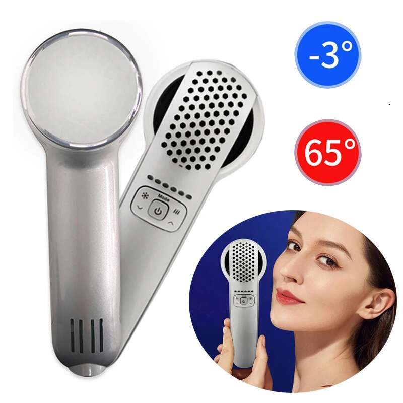 Hot Cold Hammer Home Facial Massager Lead-in Device Skin Lifting Tighten Rejuvenation Anti-aging Moisturizing Beauy hine
