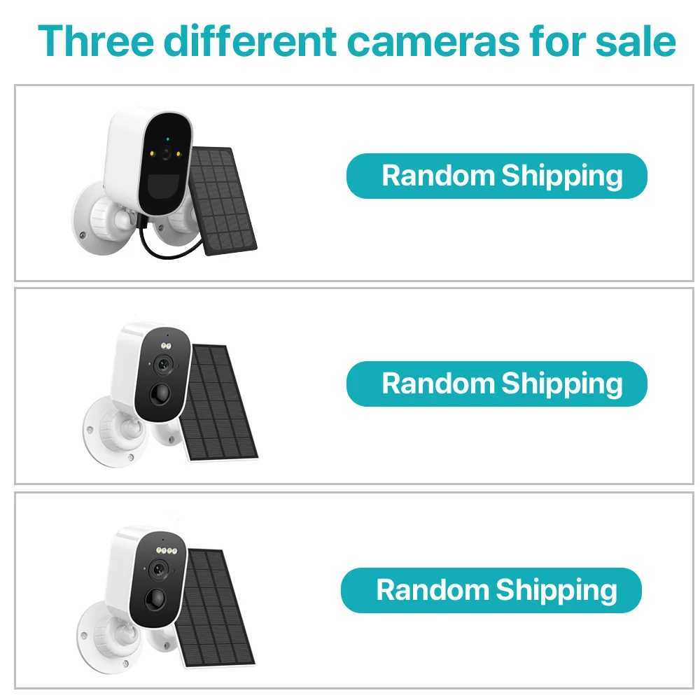 WiFi IP camera powered by solar panels wireless outdoor security 1080P high-definition CCTV video surveillance PIR human detection iCsee X250110