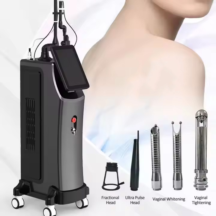 OEM 60W Fractional CO2 Laser Beauty Machine Supplier Professional 10600nm Skin Resurfacing RF Tube CO2 Fractional Laser Beauty Medical Equipment