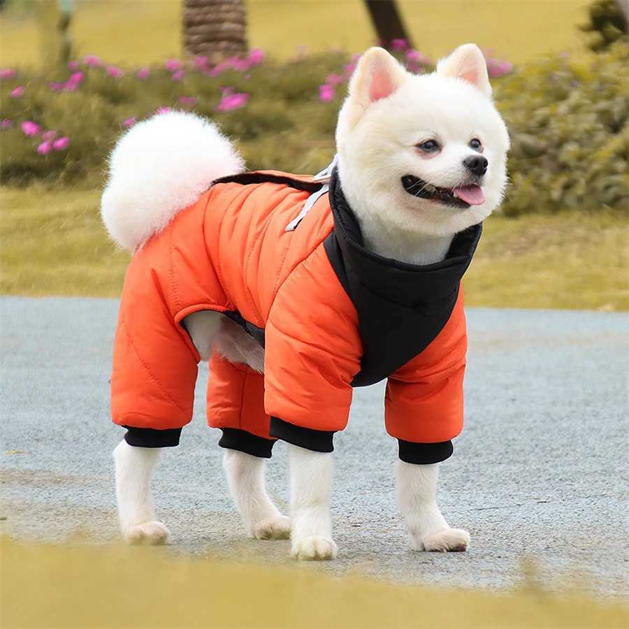 Waterproof Dog Jumpsuit Coat Winter Pet Dog Clothes Warm Puppy Cotton Jacket for Small Medium Dogs Pug Chihuahua Costume BulldogXJ250109