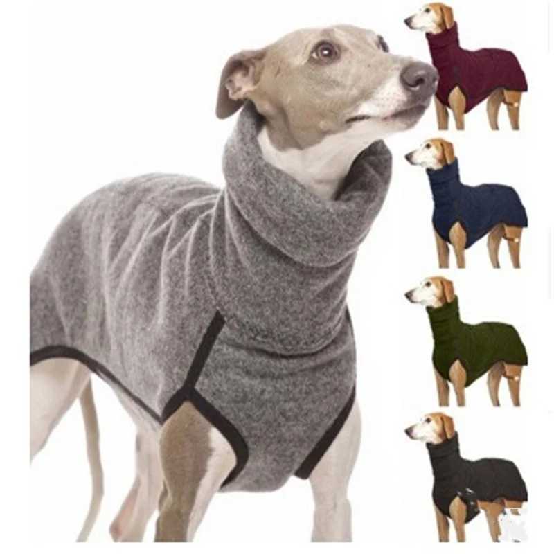 Jumper Sweater Medium Big Dog Great Dane Greyhound Pitbull Clothing Pets Clothes Coat Dog Pet Winter High Collar JacketXJ250109