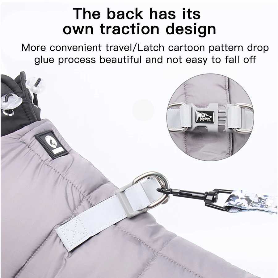 Waterproof Dog Jumpsuit Coat Winter Pet Dog Clothes Warm Puppy Cotton Jacket for Small Medium Dogs Pug Chihuahua Costume BulldogXJ250109