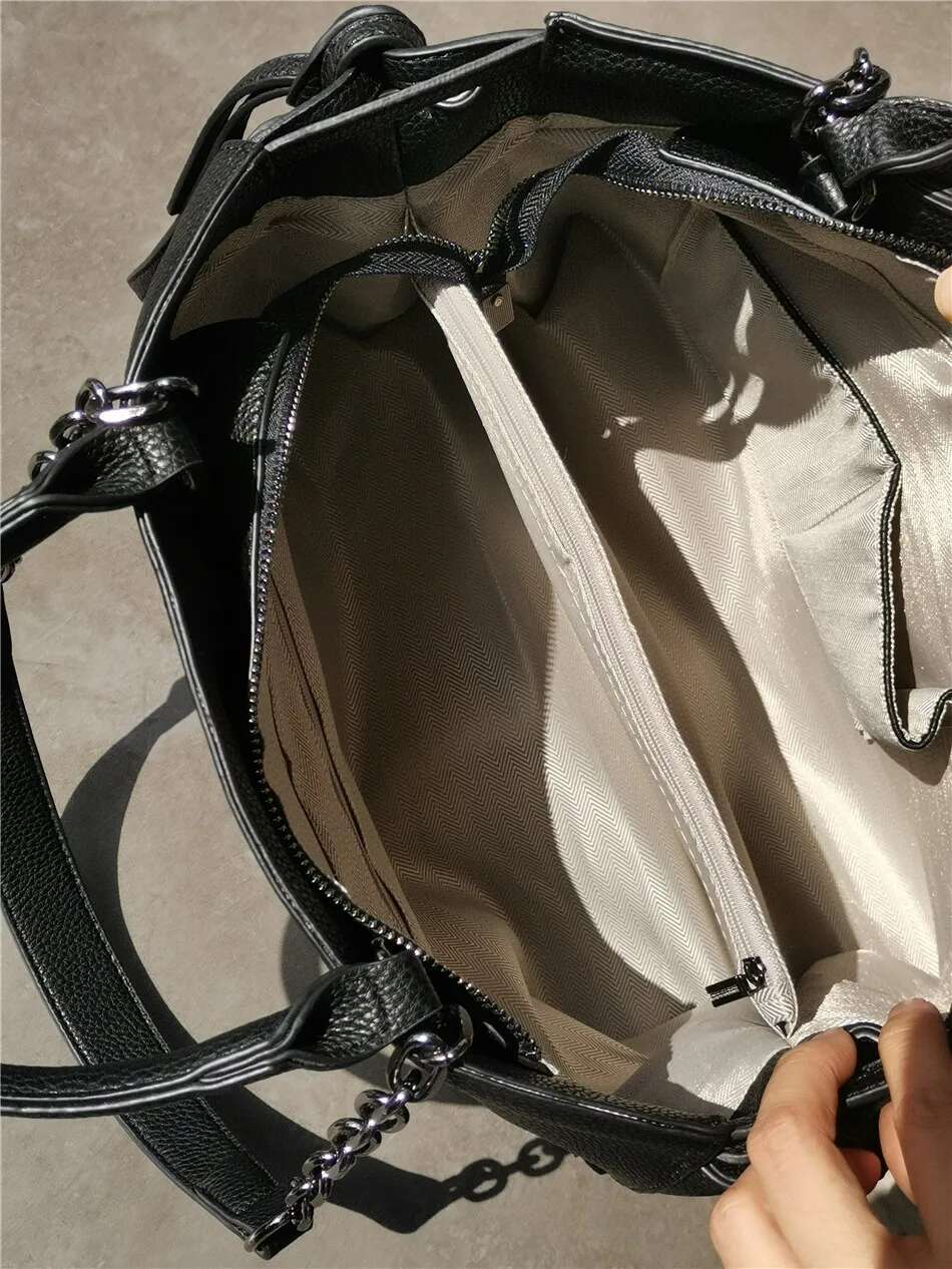 Crocodile Pattern Women Shoulder Bags Designer Female Handbags Large Capacity Fashion Chain Lady Big Totes Elegant Commuter Bag