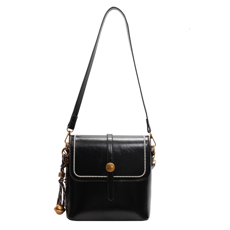 Bag Bag For Women 2025 New Trendy Mobile Phone Fashionable And Versatile, Student Covered Women's Bag, Single Shoulder Crossbody Bucket Bag