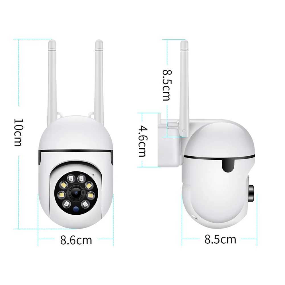 WiFi secure night vision camera 2MP 1080P high-definition wireless IP camera 360 degree rotating remote monitoring camera indoor monitoring X250110