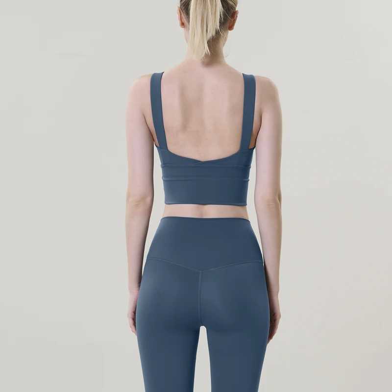 2 Piece Yoga Sets Sports Fitness High Waist Hip Raise Pants Cutout Bra Suit Workout Clothes Gym Leggings Set for WomenXJ250109