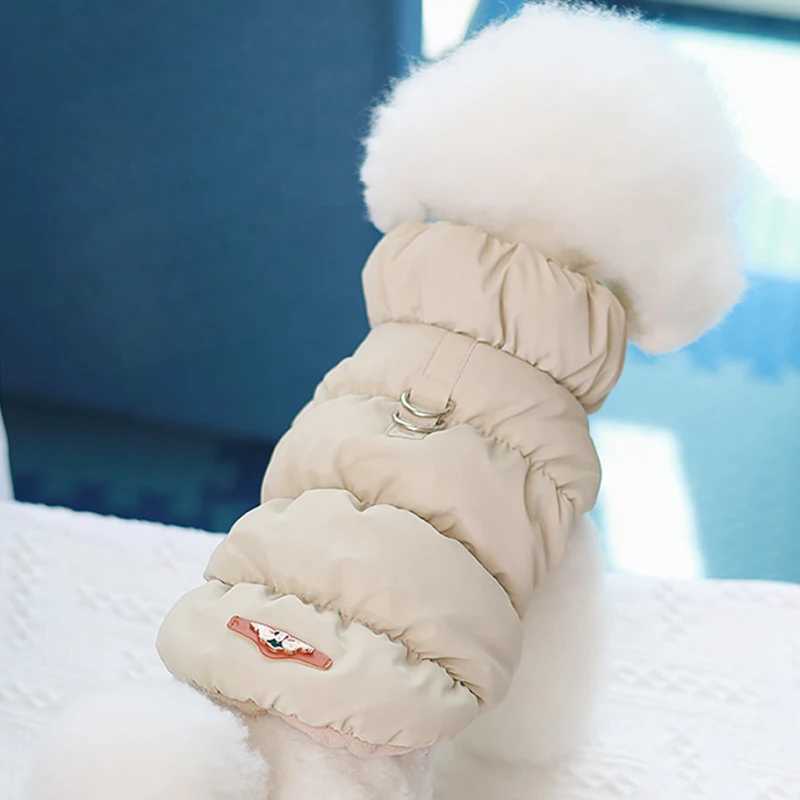 Warm Dog Clothes Vest Soft Cotton Coat Pet Jacket Puppy Chihuahua Poodle Pug Turtleneck Outfit French Bulldog Clothes Cat CoatsXJ250109