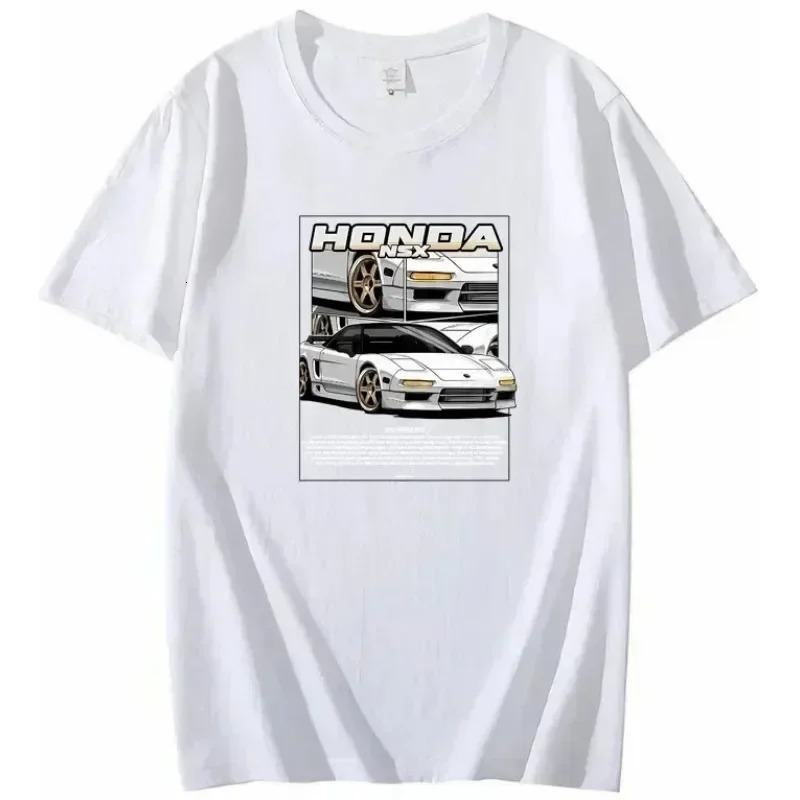Mens Printed Pattern Car Letter Print Tshirt Perfect Never Ends GT3RS Cotton Short Sleeve Casual 911 Loose 250106