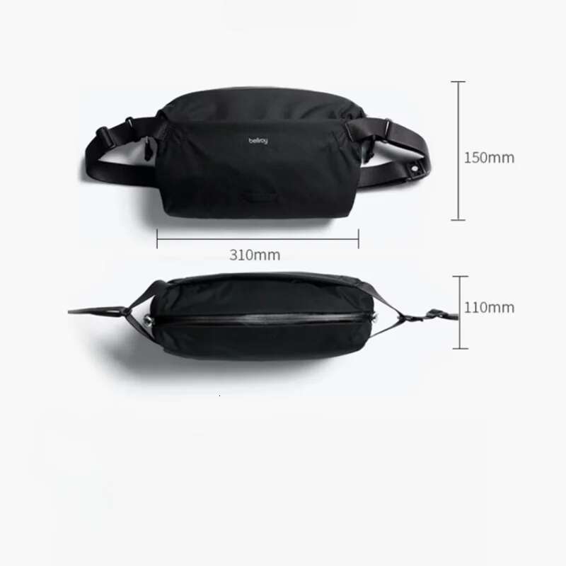 Bellroy Australia Chest Lite Sg 7L Light Outdoor Shoulder For Men And Women Casual Waist Bag Crossbody Bag